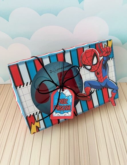 Leve + 13 Arquivo de Corte - Mini Confeiteiro (homem Aranha) 3