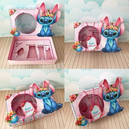 Leve + 13 Arquivo de Corte - Mini Confeiteiro (lilo e Stitch) 3