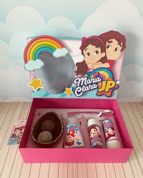Leve + 13 Arquivo de Corte - Mini Confeiteiro (maria Clara e Jp) 