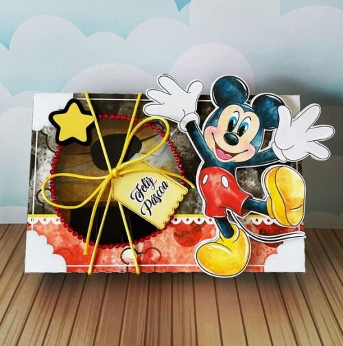 Leve + 13 Arquivo de Corte - Mini Confeiteiro (Mickey) 1