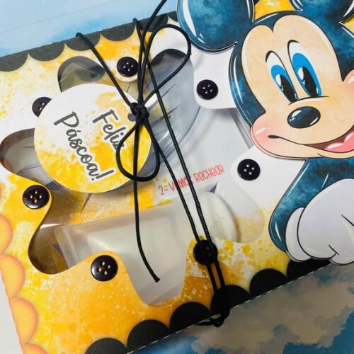 Leve + 13 Arquivo de Corte - Mini Confeiteiro (Mickey) 2