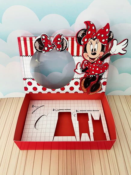 Leve + 13 Arquivo de Corte - Mini Confeiteiro (minnie) 10