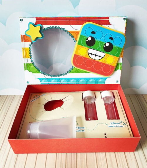 Leve + 13 Arquivo de Corte - Mini Confeiteiro (Pop it) 2