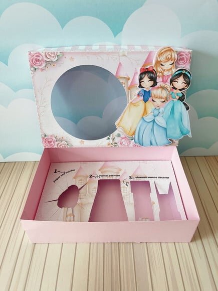 Leve + 13 Arquivo de Corte - Mini Confeiteiro (princesas) 4