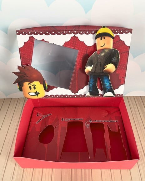 Leve + 13 Arquivo de Corte - Mini Confeiteiro (roblox) 4
