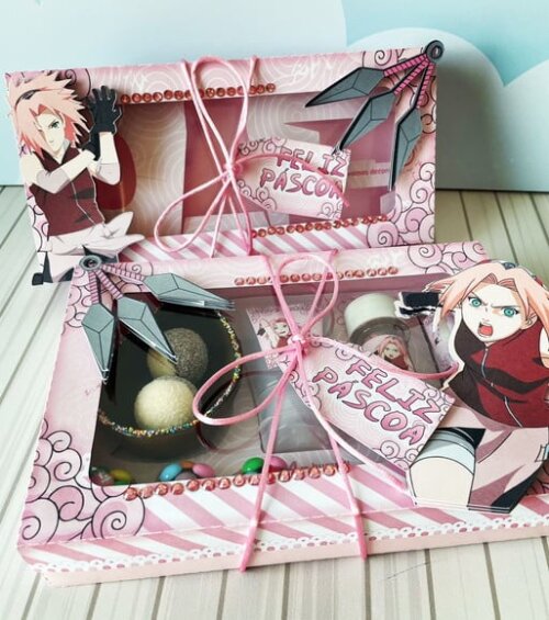 Leve + 13 Arquivo de Corte - Mini Confeiteiro (sakura) 1