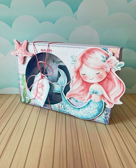 Leve + 13 Arquivo de Corte - Mini Confeiteiro (sereia) 5