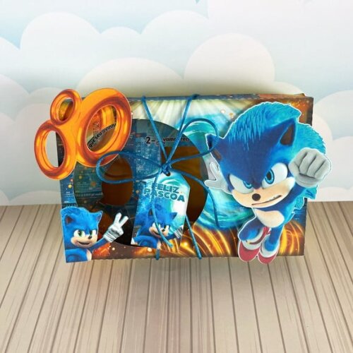 Leve + 13 Arquivo de Corte - Mini Confeiteiro (sonic) 3