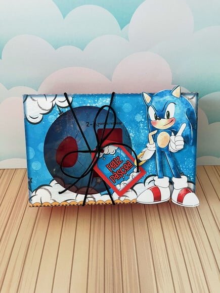 Leve + 13 Arquivo de Corte - Mini Confeiteiro (sonic) 4