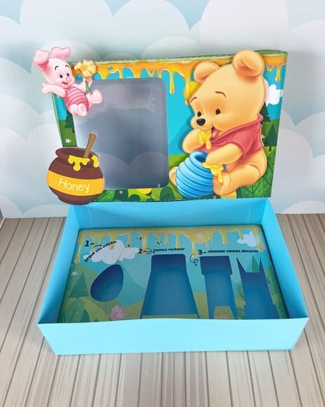Leve + 13 Arquivo de Corte - Mini Confeiteiro (ursinho Pooh) 1