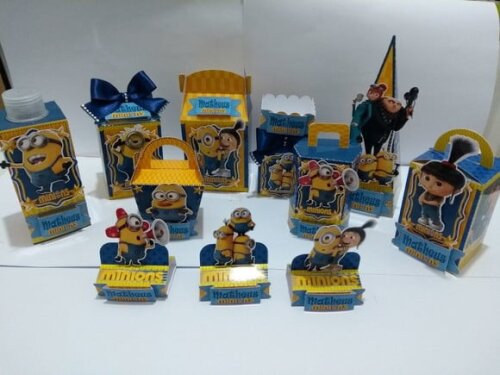 Leve + 13 Arquivo De Corte - Minions 7
