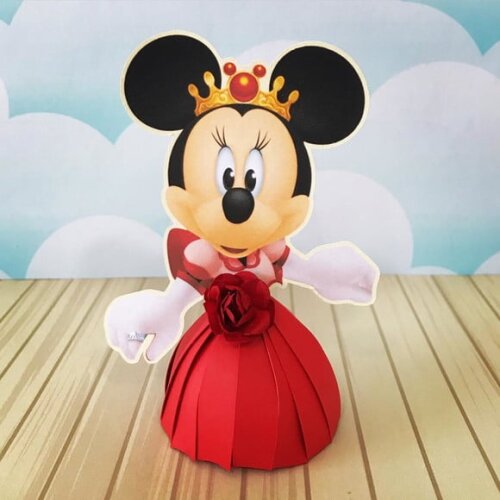 Leve + 13 Arquivo de Corte - Minnie 16