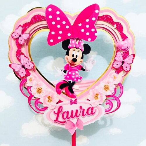 Leve + 13 Arquivo de Corte - Minnie 48