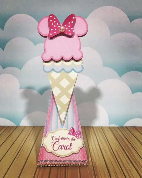 Leve + 13 Arquivo de Corte - Minnie Confeiteira 1
