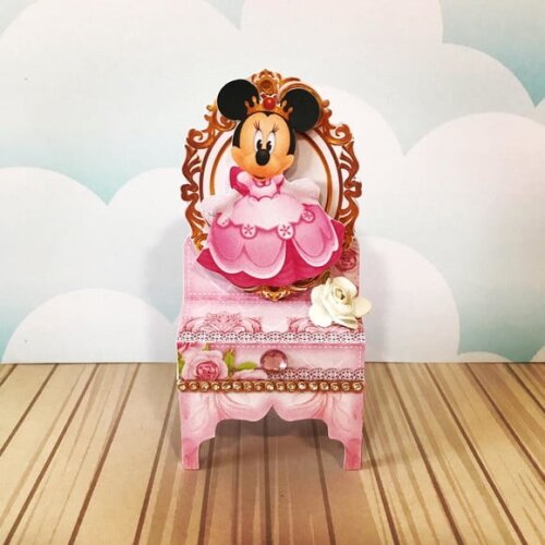 Leve + 13 Arquivo de Corte - Minnie Realeza 1