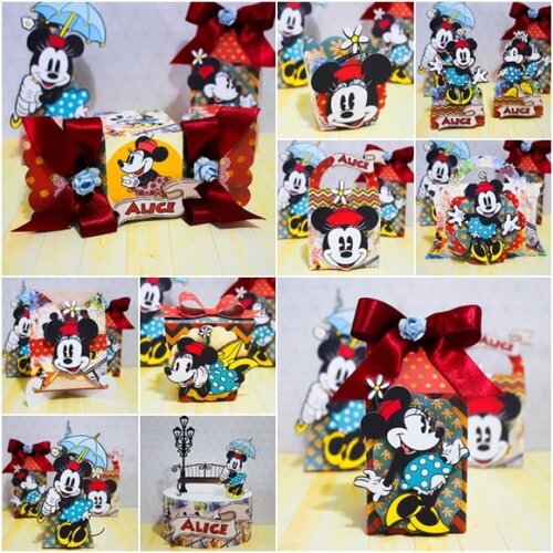 Leve + 13 Arquivo de Corte - Minnie Vintage 1