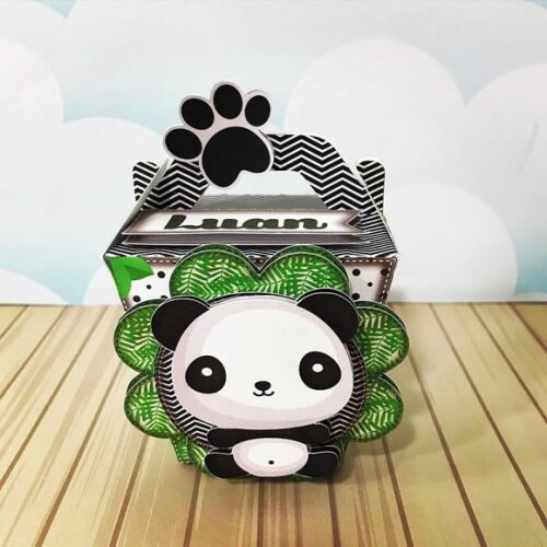 Leve + 13 Arquivo de Corte - Panda 2