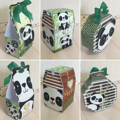 Leve + 13 Arquivo de Corte - Panda 3