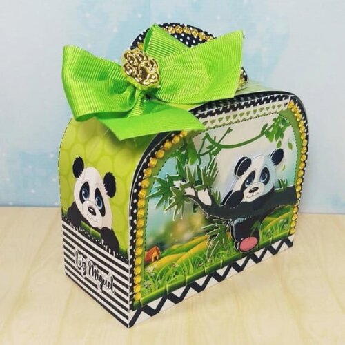 Leve + 13 Arquivo de Corte - Panda 7