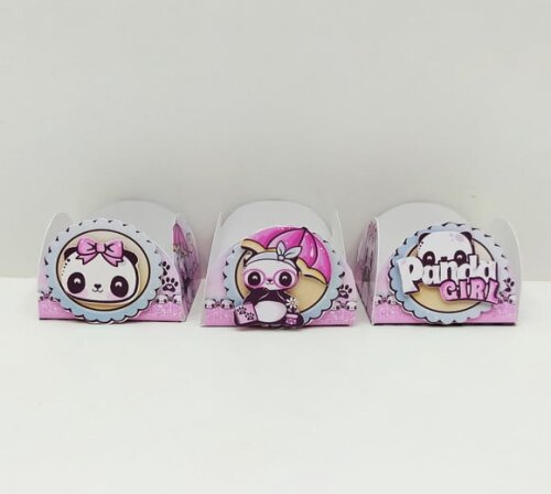 Leve + 13 Arquivo de Corte - Panda Menina 12