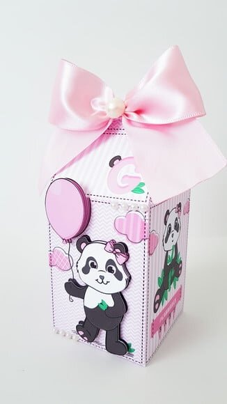 Leve + 13 Arquivo de Corte - Panda Menina 11