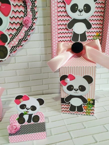 Leve + 13 Arquivo de Corte - Panda Menina 14