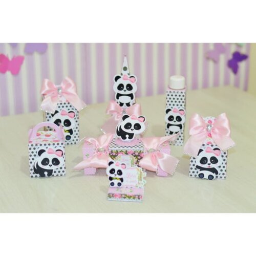 Leve + 13 Arquivo de Corte - Panda Menina 16