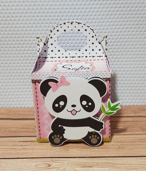 Leve + 13 Arquivo de Corte - Panda Menina 9