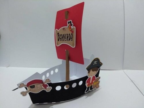 Leve + 13 Arquivo de Corte - Pirata 2