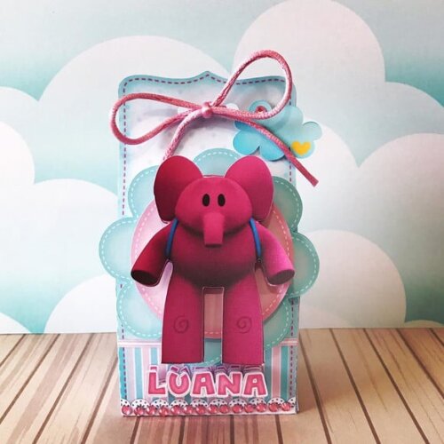 Leve + 13 Arquivo de Corte - Pocoyo Menina 1