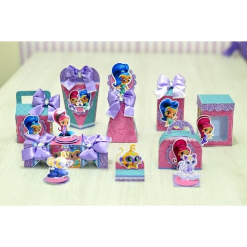 Leve + 13 Arquivo de Corte - Shimmer e Shine 3