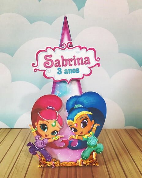 Leve + 13 Arquivo de Corte - Shimmer e Shine 5