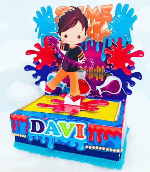 Leve + 13 Arquivo de Corte - Slime 3