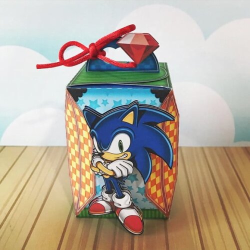 Leve + 13 Arquivo de Corte - Sonic 1