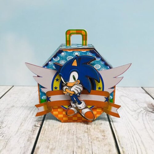 Leve + 13 Arquivo de Corte - Sonic 4