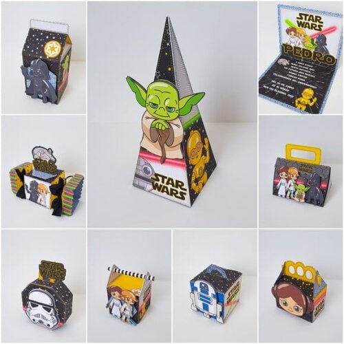 Leve + 13 Arquivo de Corte - Star Wars 9