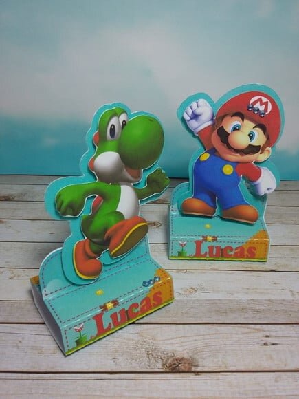 Leve + 13 Arquivo de Corte - Super Mario 14