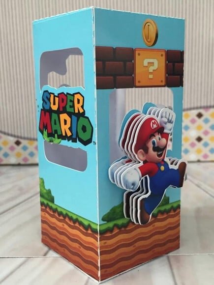 Leve + 13 Arquivo de Corte - Super Mario 19