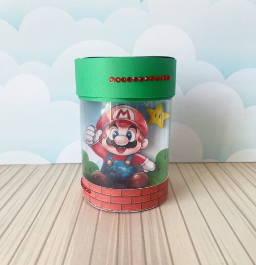 Leve + 13 Arquivo de Corte - Super Mario 28