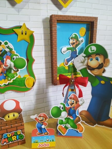 Leve + 13 Arquivo de Corte - Super Mario 4