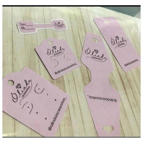 Leve + 13 Arquivo de Corte - Tags para Bijuterias 1