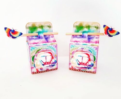 Leve + 13 Arquivo de Corte - Tie Dye 5