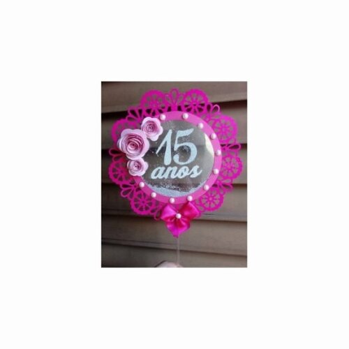Leve + 13 Arquivo de Corte - Topo de Bolo (15 Anos) 8
