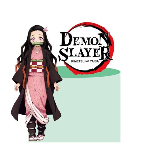 Leve + 13 Arquivo de Corte - Topo de Bolo (demon Slayer) 3