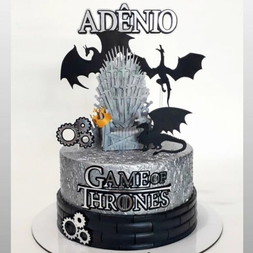 Leve + 13 Arquivo de Corte - Topo de Bolo (game Of Thrones) 2