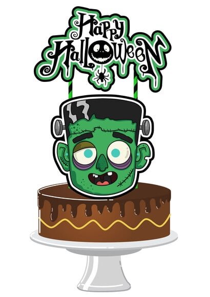 Leve + 13 Arquivo De Corte - Topo De Bolo (halloween) 27