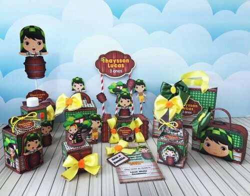 Leve + 13 Arquivo De Corte - Turma Do Chaves 4