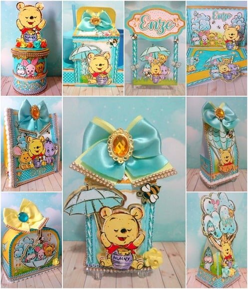 Leve + 13 Arquivo de Corte - Ursinho Pooh 5