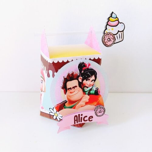 Leve + 13 Arquivo De Corte - Vanellope 1