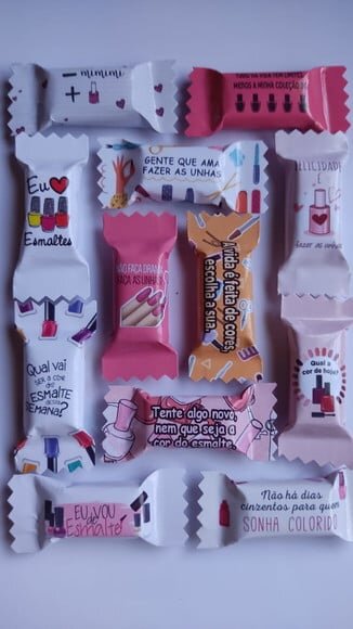 Leve + 13 Arquivo Digital - Balas (manicure) 3